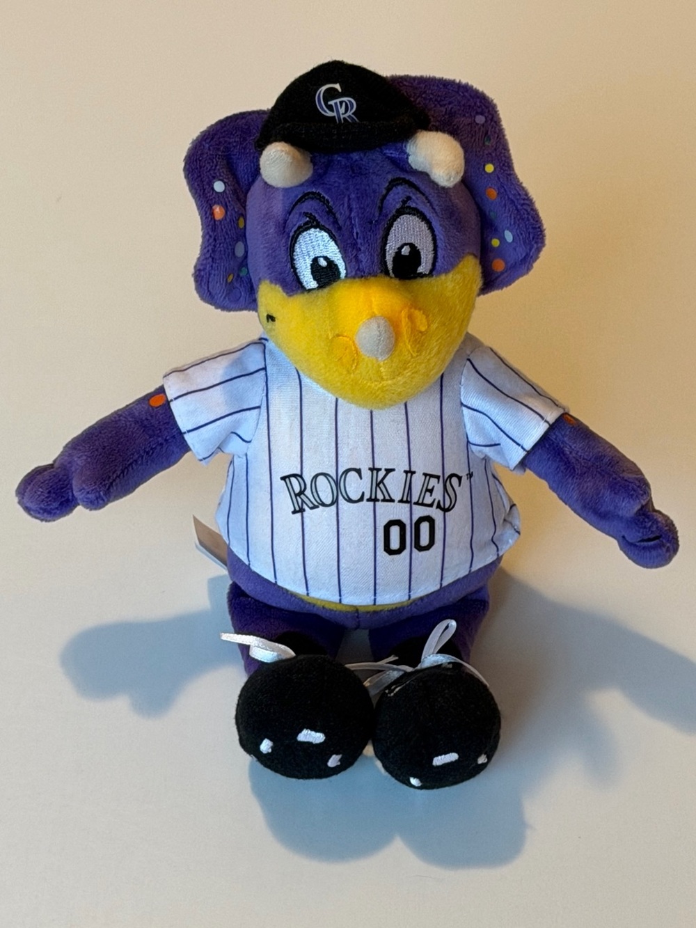 MLB Baseball Colorado Rockies 6” Dinger Dinosaur Mascot Plush Stuffed Animal - Picture 5 of 11